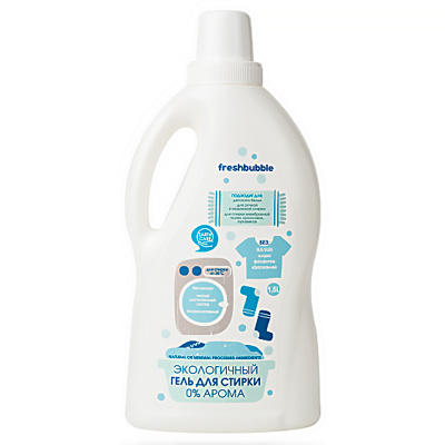 Гель для стирки белья экологичный без аромата 1л Levrana FBLL07 1